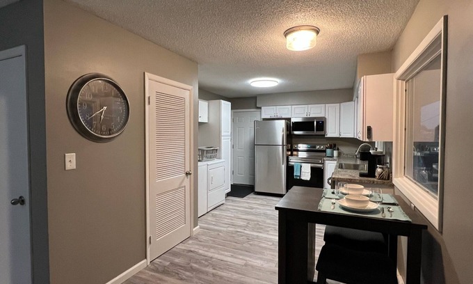 Great Falls Casa | Fully updated duplex across from the park with walking trail!