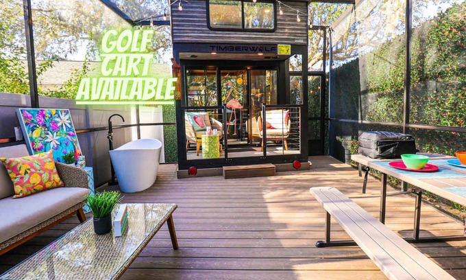 Winter Garden Apartamento | FunTropicalTinyHomeGolfCartLake