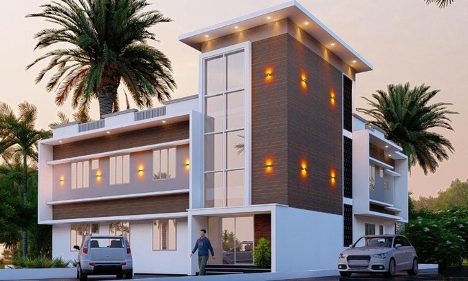 Thrissur Apartamento | Furnished 2 BHK Family Apartments near Triprayar Shree Rama Temple - Beevees Homes Thriprayar