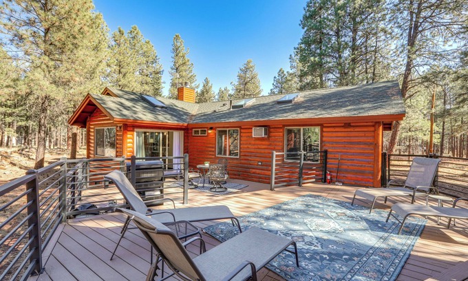 Williams Cabina | Furnished Gazebo w/ View: Rustic Williams Retreat!