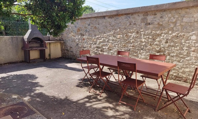 Lagrasse Apartamento | Casa del viticultor en la aldea de Villemagne
