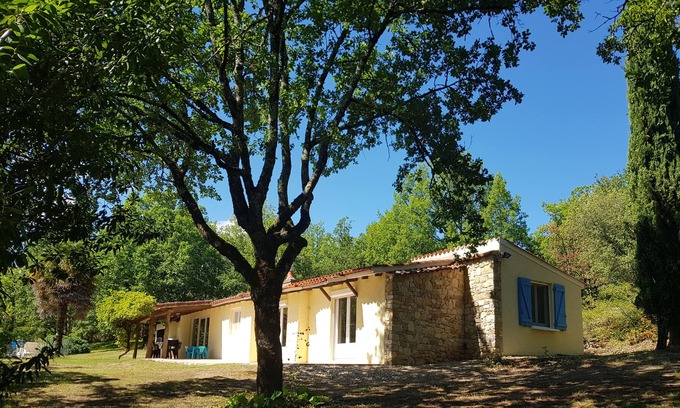 Gignac Cabaña | Cottage 6/8 people swimming pool/tennis court