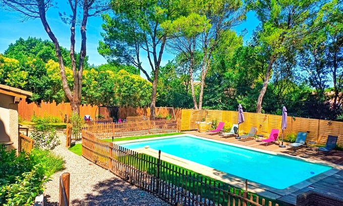 Carcassonne Apartamento | Gîte 6 Pers. Bain Nordique Privé, Piscine, à 3 Min. Cité Médiévale
