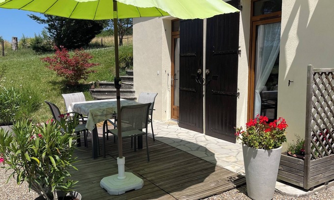 Campagne Apartamento | casa rural Au Pré des Sources junto al castillo rural