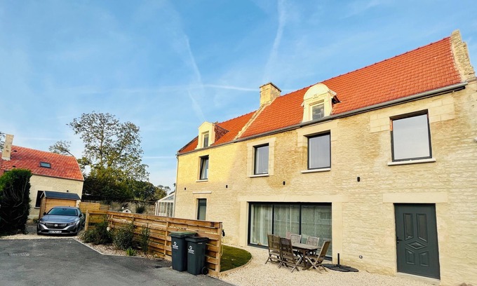 Bieville-Beuville Casa | Gîte Avec Jacuzzi Chic & Cosy Entre Caen et les Plages du Débarquement Normandie
