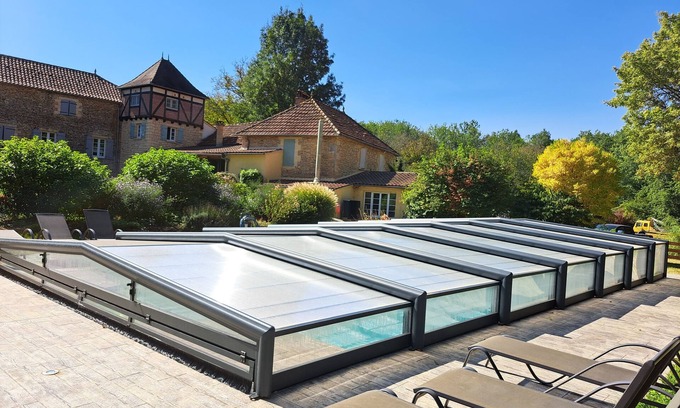 Frayssinet-le-Gelat Casa | Gîte Bancarel - Tres Habitaciones Casa, Capacidad 6
