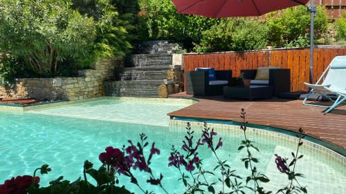 Sainte-Croix-de-Volvestre Apartamento | Gîte Chez Nanou & Ju, Ste Croix Volvestre