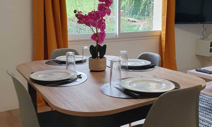Hautot-sur-Mer Apartamento | Gîte Clapec, Appartement Lumineux à 2 pas de la Plage et de Dieppe!