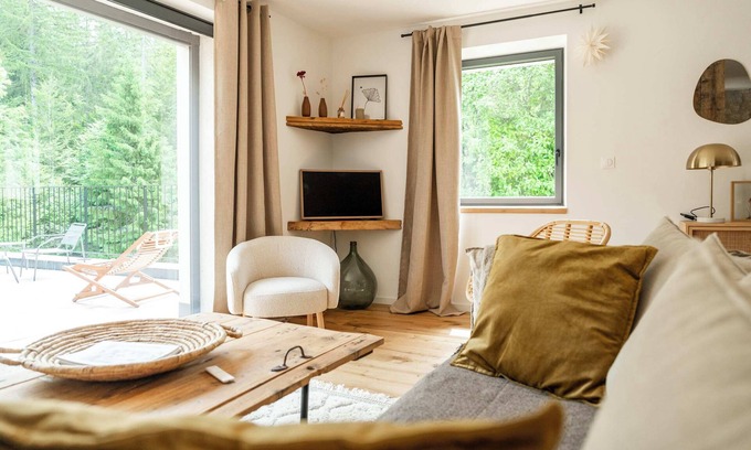 Premanon Apartamento | Gîte cosy dans ferme en pierre, au cœur de la nature