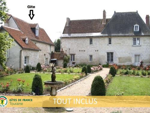 Villandry Casa | Gîte de charme XVIIe siècle avec jardin clos, balnéo, terrasse panoramique et WIFI près du Château de Villandry - FR-1-381-471