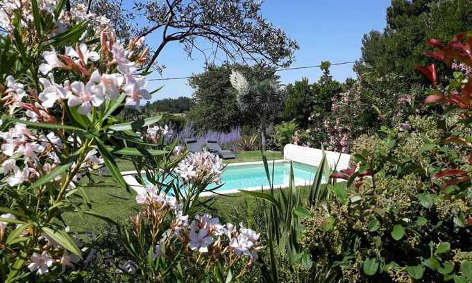 Vaison-la-Romaine Casa | Gîte de France 3 * en Vaison la Romaine, aire acondicionado, hermosa vista