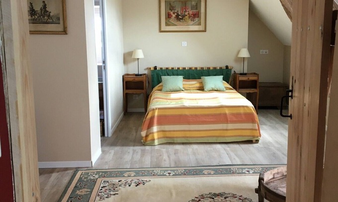 Ouzouer-sur-Trezee Casa | Gîte DE LA Malpensee 45250 Ouzouer-sur-trézée10 Pers Calme Spacieux 1h30de Paris