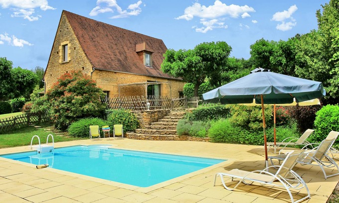 La Chapelle-Aubareil Casa | DORDOGNE GÎTE CON PISCINA PRIVADA ENTRE GROTTE DE LASCAUX Y SARLAT