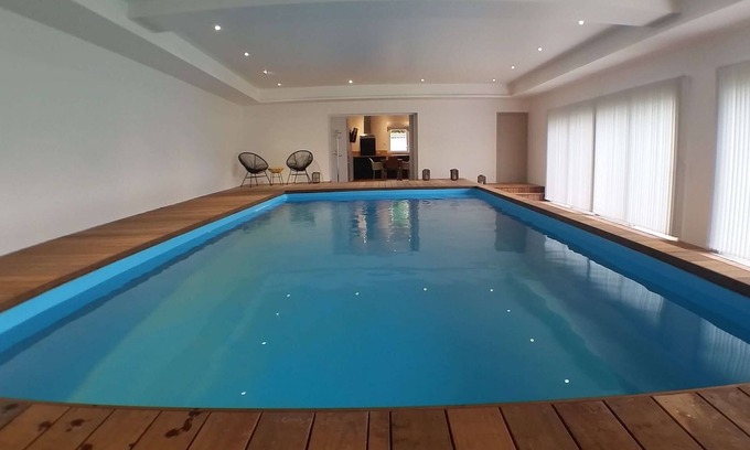 Condette Casa | Gîte du Lac des Miroirs 2 a 4 personas con piscina privada