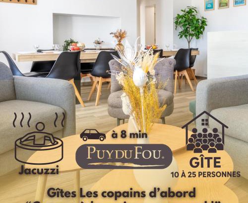 Les Epesses Casa | Gîte Honorus - SPA - Puy duFou - Grande capacité