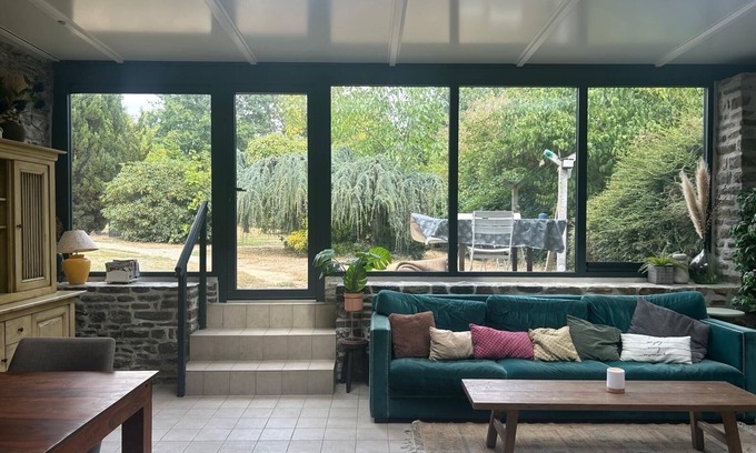 Menil-Hubert-sur-Orne Casa | 8-person gîte with large garden in Suisse Normande