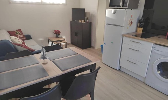 Herrlisheim-pres-Colmar Apartamento | Gîte indépendant de plein pied près de Colmar