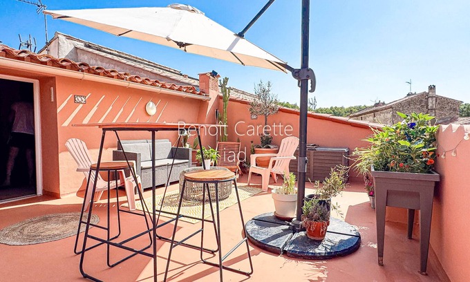Mirepeisset Cabaña | Gîte 'Joli Gîte' con terraza privada, Wi-Fi y aire acondicionado