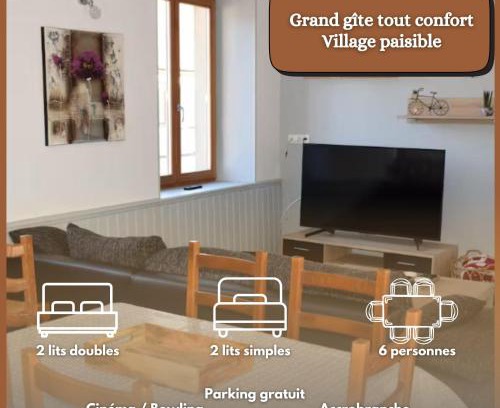 Masevaux-Niederbruck Apartamento | Gîte La Bandsäge rando,rivière,quietude