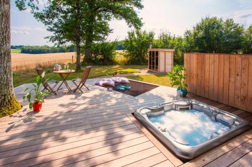 Saint-Fargeau Casa | Gîte La Parenthèse pour 2 avec SPA et SAUNA Privatif