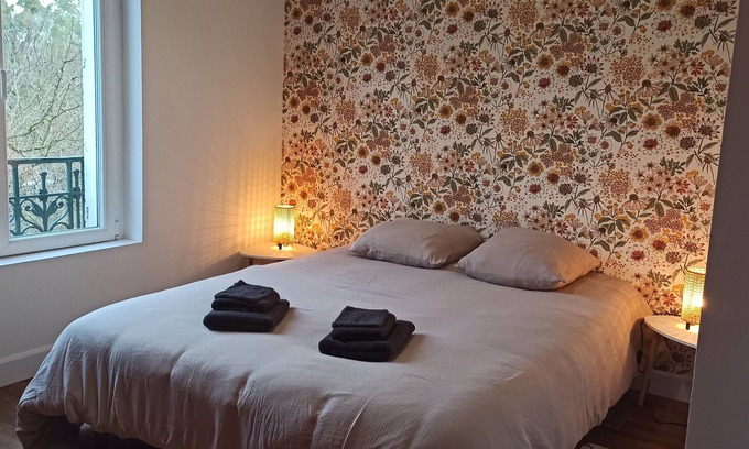 Verdun Apartamento | Gîte LE FRANCAIS: meublé 3 étoiles, 2 chambres, GARAGE et JARDIN, CLIMATISATION