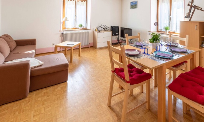 Bussang Apartamento | Gîte "le Sotré" Apartamento de 3 estrellas para 4 personas en granja reformada