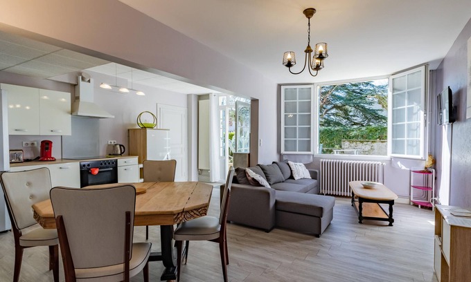 Le Fleix Apartamento | Appartement Les Fleurs situado en el corazón del Périgord, cerca de Bergerac.