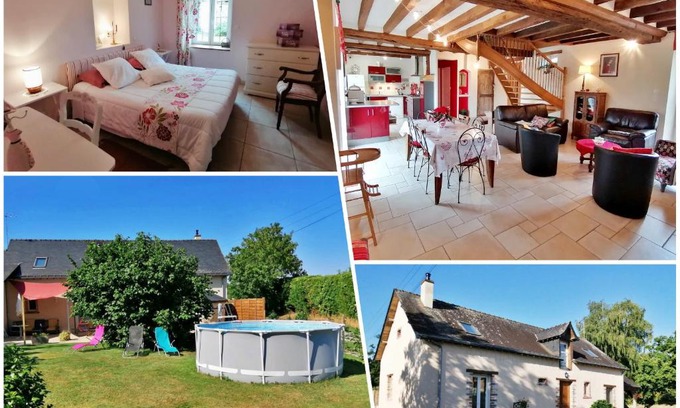 Marigne-Peuton Casa | Gîte Marigné-Peuton, 4 pièces, 6 personnes - FR-1-600-92