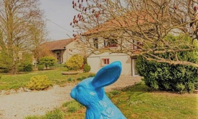 Coole Cabaña | Gîte Nature - Le Lapin Bleu - Coole (Marne)