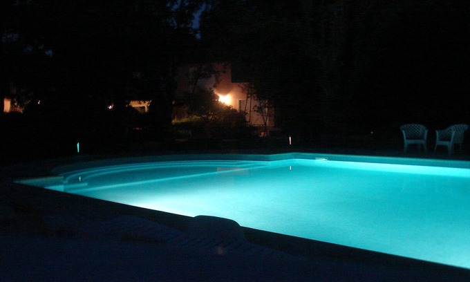 Roquebrune-sur-Argens Cabaña | Gîte-Superior-Baño Privado-Vista a la Piscina-Lesquirou