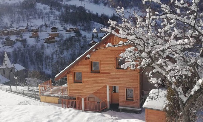 Valmeinier Apartamento | Gîtes 2+3 - 20P- 8 rooms cosy- Sauna- Panoramic balconies