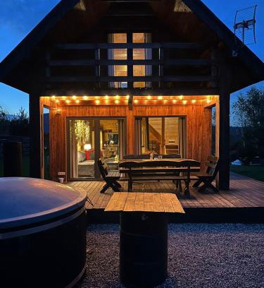 gmina Stezyca Casa | Górskie kaszuby Gołubie sielski reset,domek na Kaszubach-do 10 osob,sauna ,balia,kominek