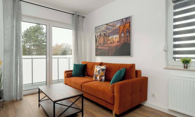 Nowe Miasto Apartamento | Główna 33 | Elegant Apartment | Terrace | Parking