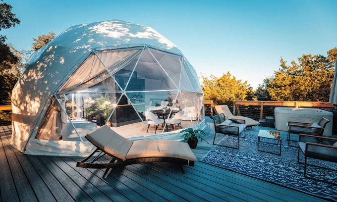 Fredericksburg Cabina | GAIA Geodome Fredericksburg