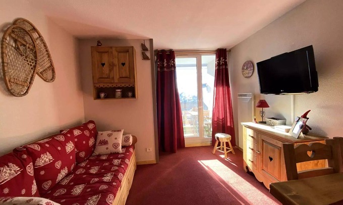 Mont-de-Lans Apartamento | Galibier III Residence - Nice T2 at the foot of the slopes