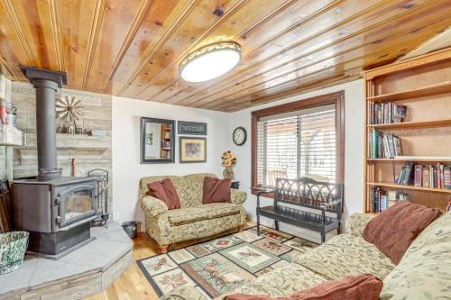 Strawberry Casa | Game Nights in Pines Winter Woods Cozy Cabin