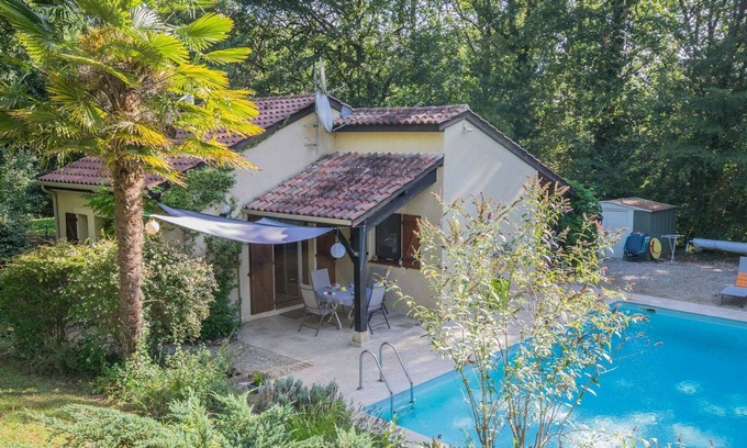 Saint-Martin-le-Redon Casa | Casa con jardín y baño privado
