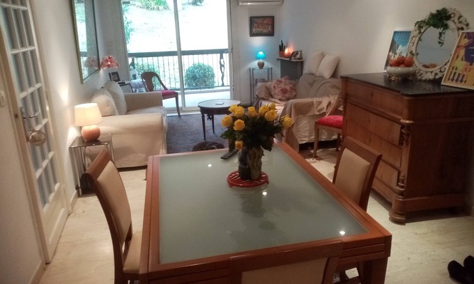 Plaine de la Brague Apartamento | Garden-level apartment in attractive, secure residence with swimming pool.
