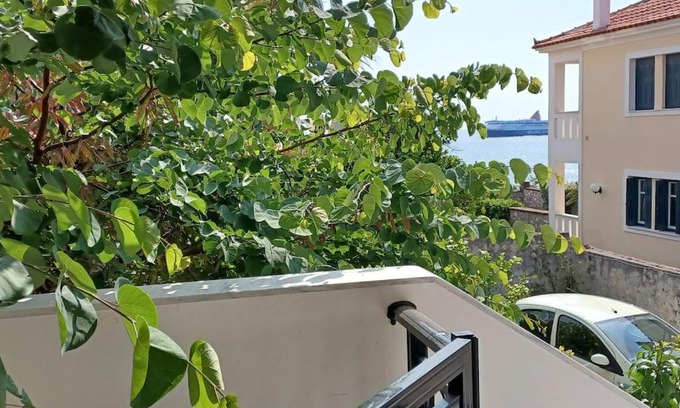 Mytilene Apartamento | Garden Seaview Luxury Apartment with private parking