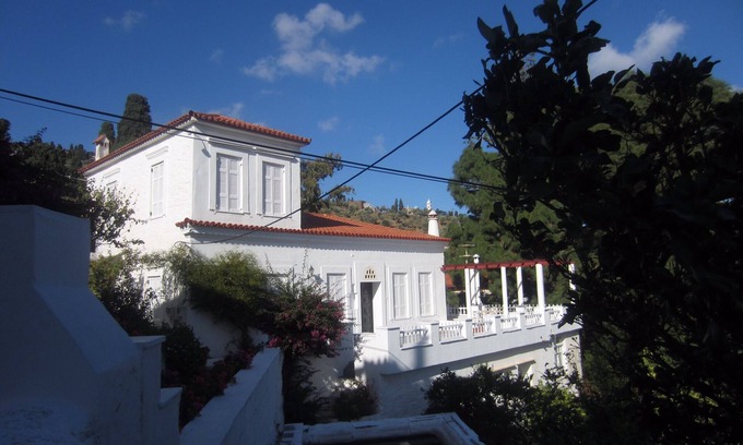 Andros Town Casa | Villa Jardín en Lamyra