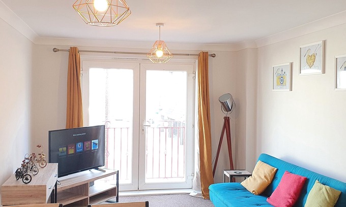 Tilbury Apartamento | Garland Apartments, Tilbury-Apartamento bien amueblado con TV Ultra HD y Netflix