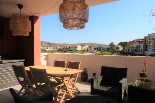 Port Cogolin Apartamento | GASARTI Superbe T2 climatisé avec belle terrasse proche de la plage