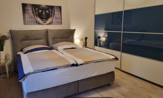 Saarlouis Apartamento | Gästehaus Schwinn, muy moderno y amueblado con buen gusto, se siente bien