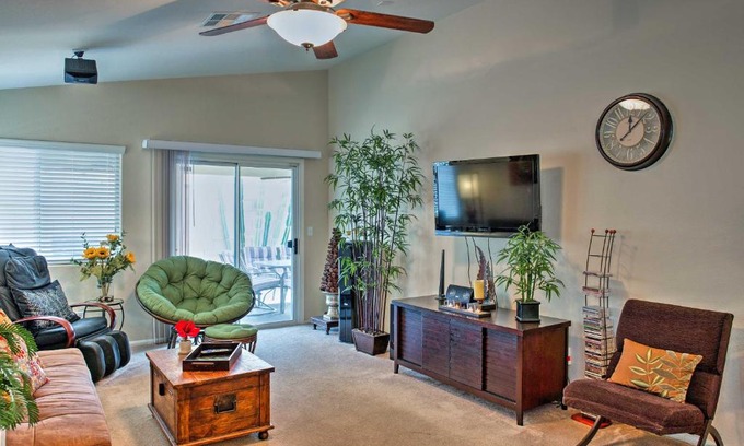 Sunrise Manor Casa | Gated Community Home with Patio, 9 Mi to Vegas Strip
