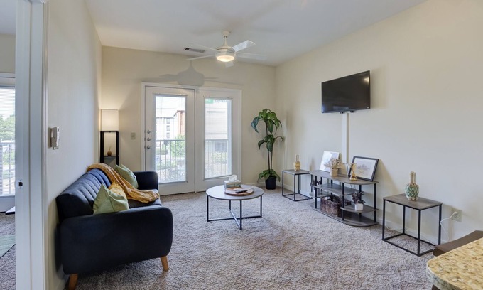 New Pathways Casa | Gated Cozy & Rustic in MED District w/Terrance