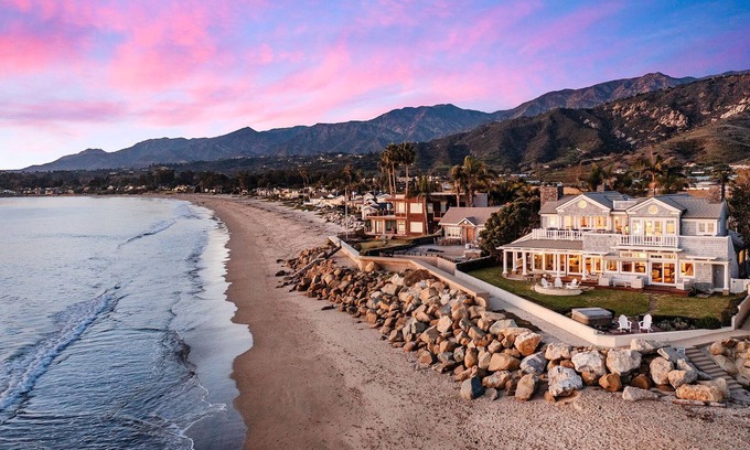 Carpinteria Casa | Gated Luxury Beachfront Estate on Padaro Lane!