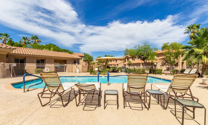 Alta Mesa Condominio | Gated Luxury Condo. 3 King beds! Alta Mesa Resort golf course view!