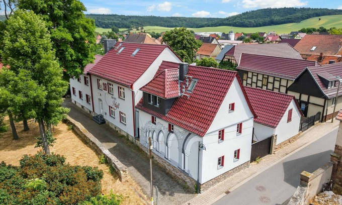 Memleben Casa | Gemütliches Landhaus für Gruppen bis 10 P - mit Kamin & Großem Garten