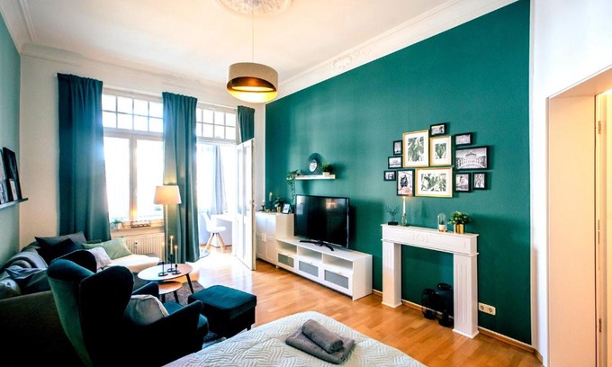 Zentrum-Nordwest Apartamento | Gemütliche Ferienwohnung neben der Arena Leipzig "Waldi"