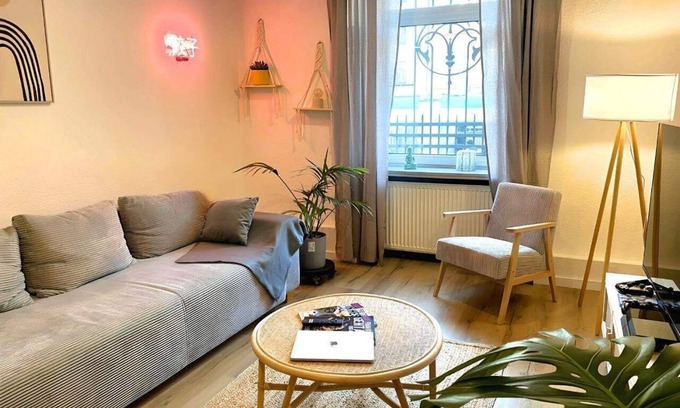 Gallus Apartamento | Gemütliche Innenstadt Oase | Messe | Arbeitsplatz